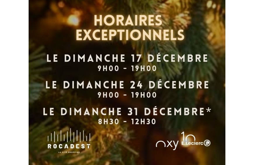 LA COURSE AUX  CADEAUX  EST OUVERTE !